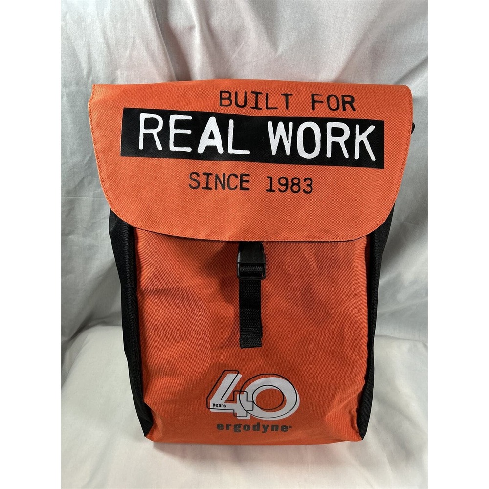 Ergodyne Backpack 40 Year Anniversary Bag Orange & Black New No Tags